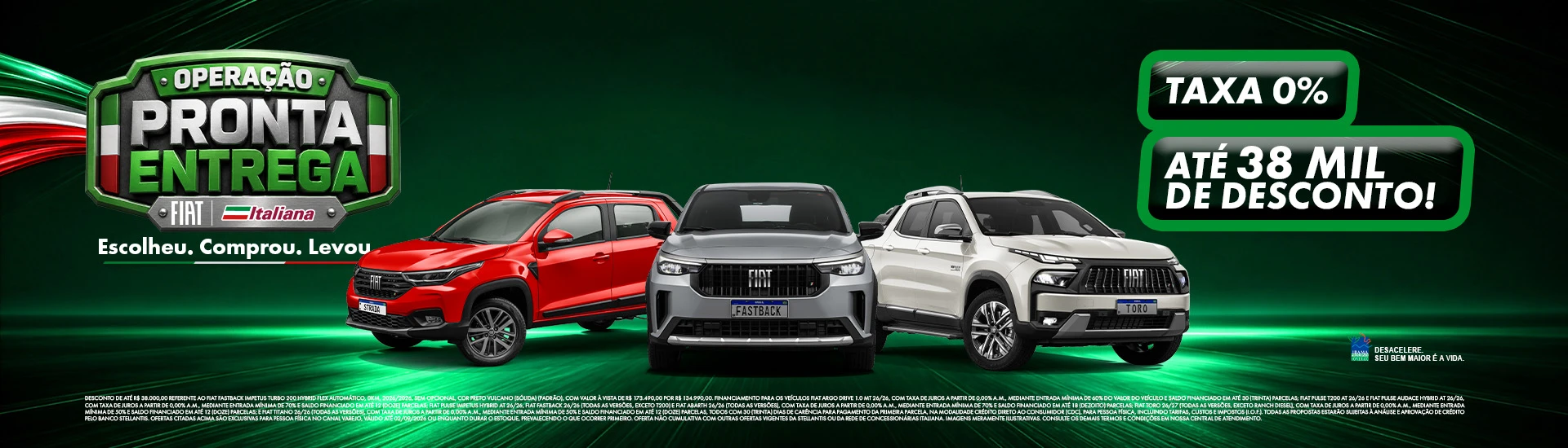 FIAT - Pronta entrega - Desktop